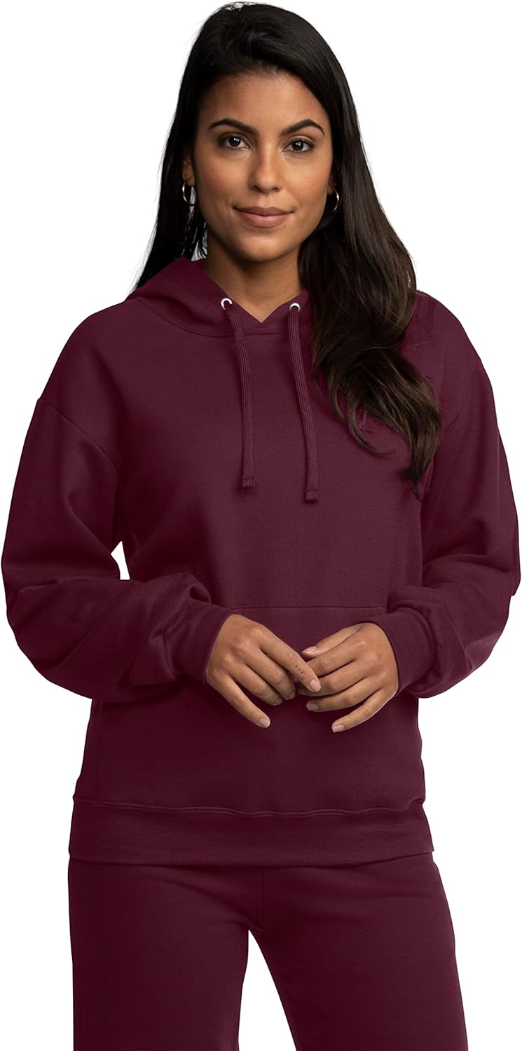 Fruit of the Loom Men'S Eversoft Fleece Hoodies, Moisture Wicking & Breathable, Pullover Hooded Sweatshirt