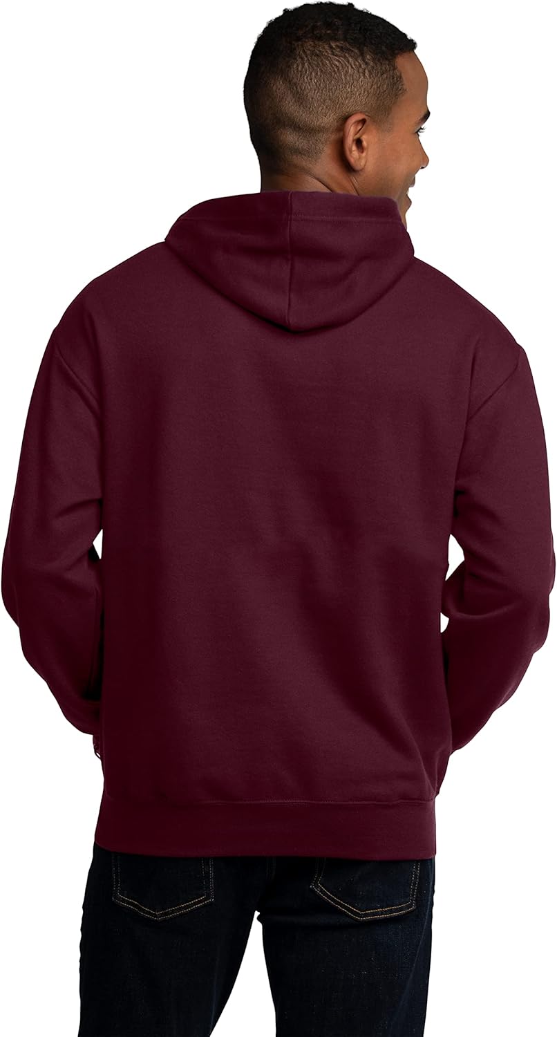 Fruit of the Loom Men'S Eversoft Fleece Hoodies, Moisture Wicking & Breathable, Pullover Hooded Sweatshirt